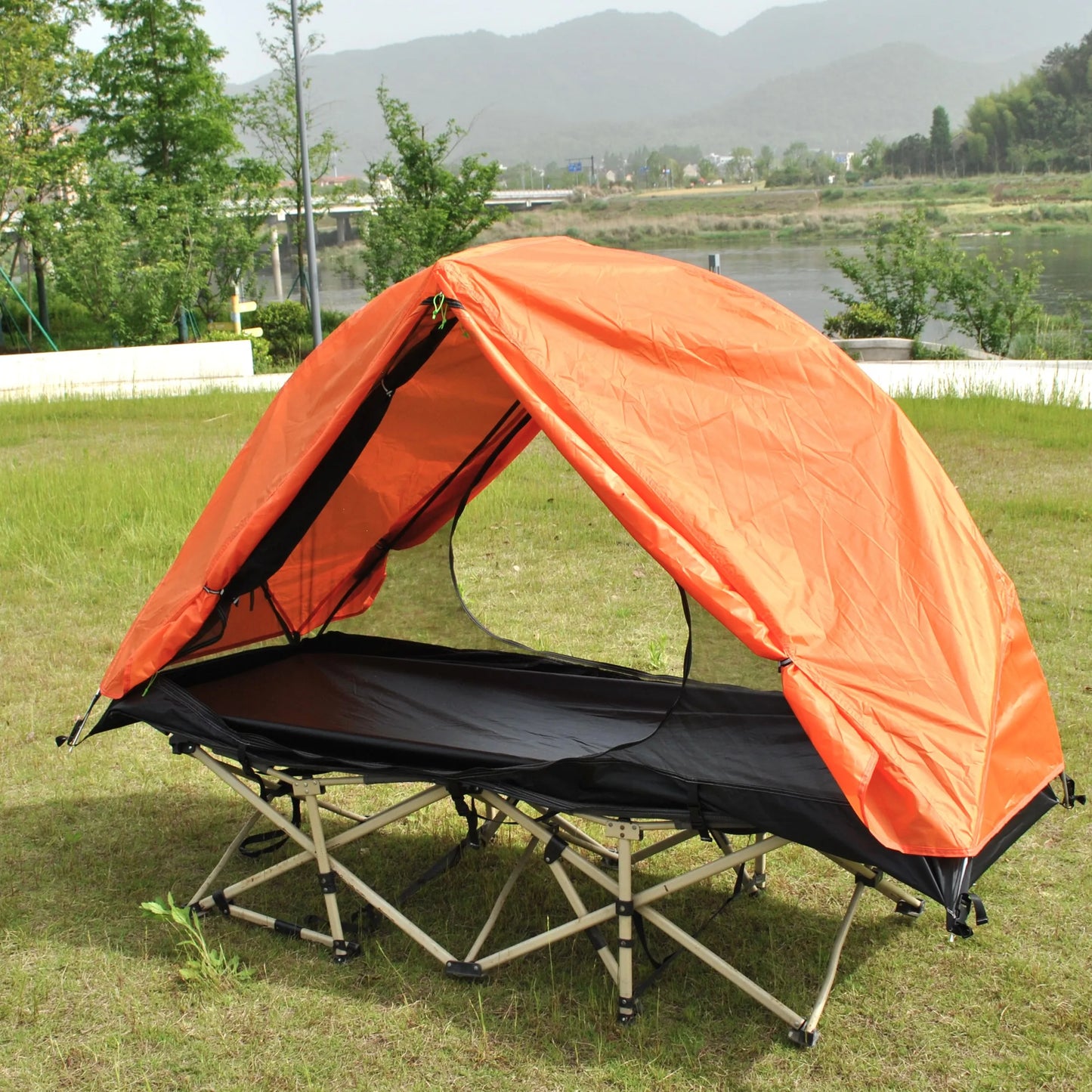 1 Person Camping Tent, Backpacking Tent Waterproof & Windproof, Ultralight Tent,Lightweight Cot Tent
