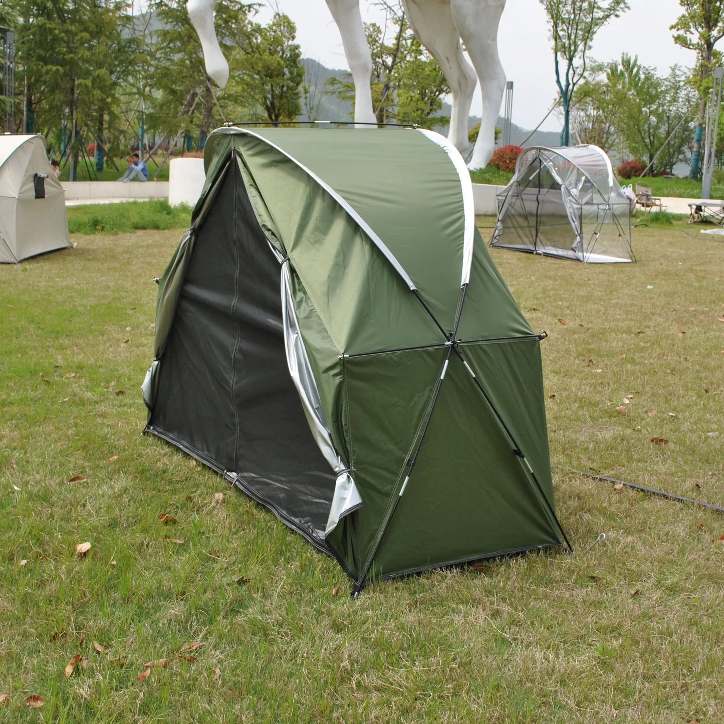 Durable Outdoor Individual Tent for Backpacking,CZX-725 1 Person Tent Not Include Cot,1 Person Tent