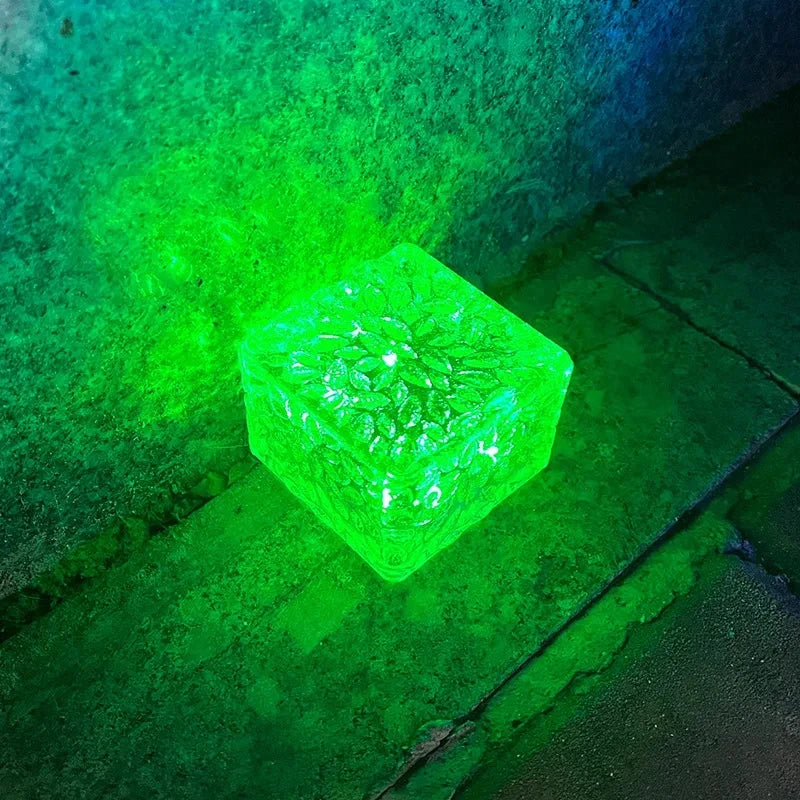 1pc Solar Light Outdoor Waterproof LED Brick Light 7x7cm Pavers Light Landscaping Light for Garden Patio