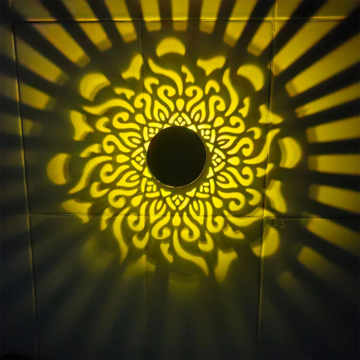 Solar Wall Fence Light Lamp Powered Lights Waterproof Led Outdoor Decorative Deck Step Garden Post Lamps
