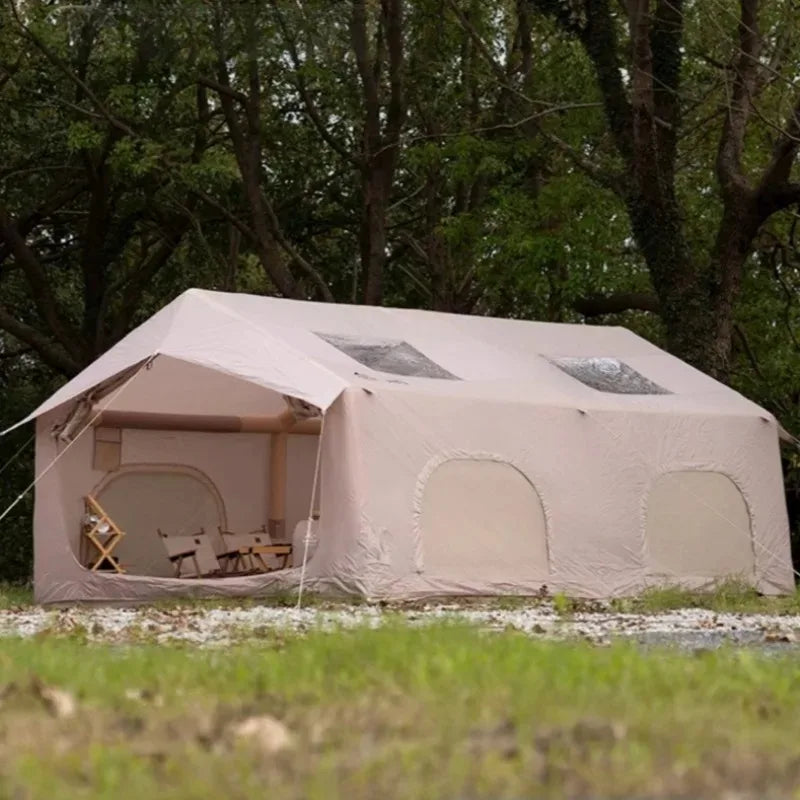 Quick Automatic Opening Inflatable Tent Two Bedrooms One Living Room Sandbeach Tents Large Space