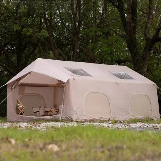 Quick Automatic Opening Inflatable Tent Two Bedrooms One Living Room Sandbeach Tents Large Space