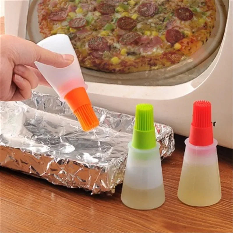 Kitchen Accessories Tools Silicone BBQ Oil Brush Basting Brushes Cake Butter Bread Pastry Brush Cooking