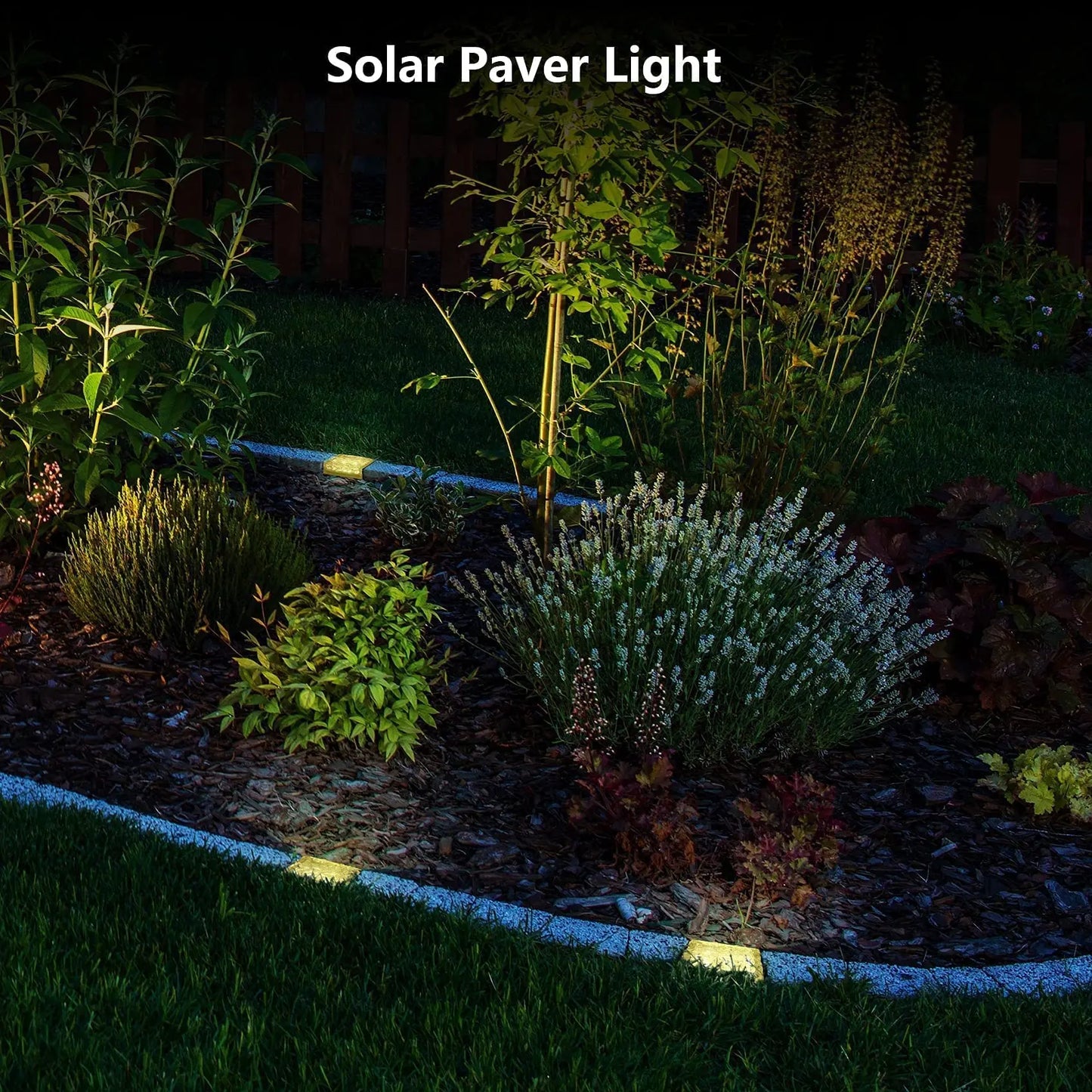 1pc Solar Light Outdoor Waterproof LED Brick Light 7x7cm Pavers Light Landscaping Light for Garden Patio