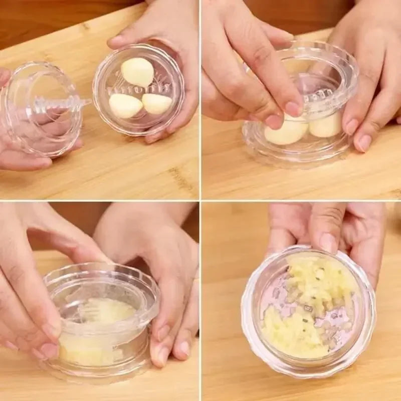 New Kitchen Multifunctional Garlic Crusher Manual Garlic Press Roll Crusher Chopper Home Appliance Kitchen