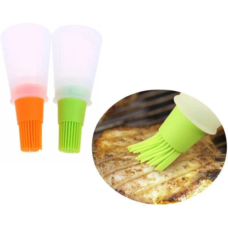 Kitchen Accessories Tools Silicone BBQ Oil Brush Basting Brushes Cake Butter Bread Pastry Brush Cooking