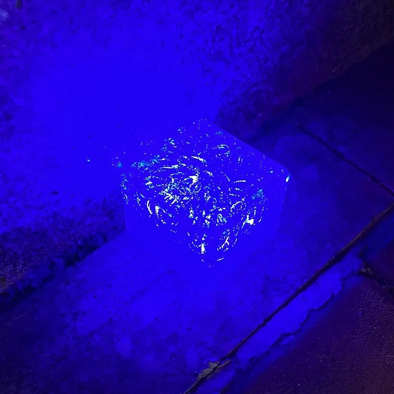 1pc Solar Light Outdoor Waterproof LED Brick Light 7x7cm Pavers Light Landscaping Light for Garden Patio