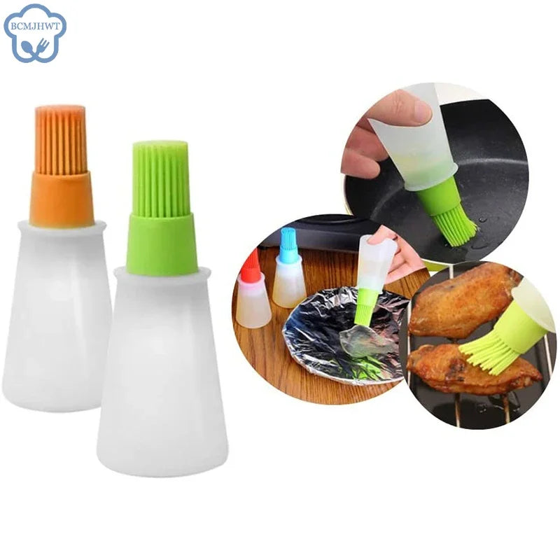 Kitchen Accessories Tools Silicone BBQ Oil Brush Basting Brushes Cake Butter Bread Pastry Brush Cooking