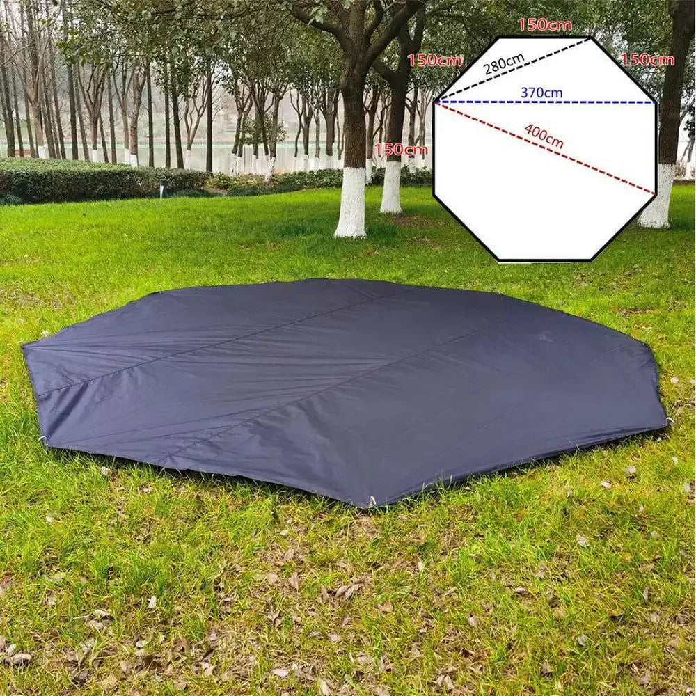 400PRO Camping Pyramid Teepee Tent Hight 2.2M Lightweight Outdoor Backpacking Winter Chimney Tent